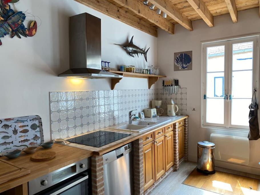Chez Fanfan, Maison De Pecheur, Coeur De St Valery سانت فاليري سور سوم المظهر الخارجي الصورة